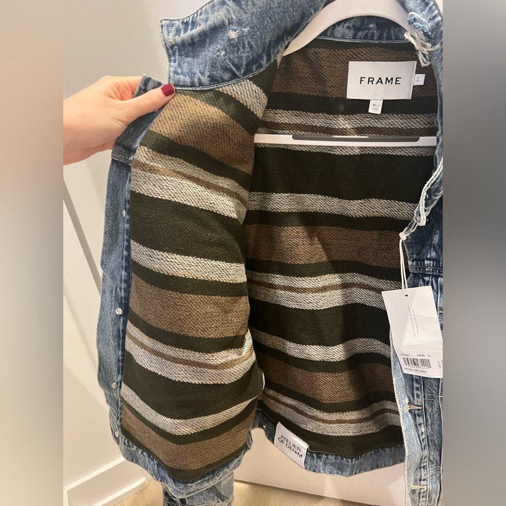 Frame men’s Denim Jacket - Picture 5 of 7